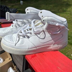 Nike’s White High Tops